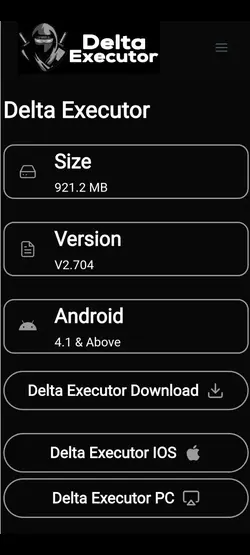 Delta Executor Android Step 1