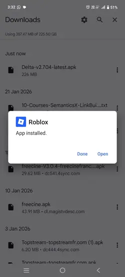 Delta Executor Android Step 3